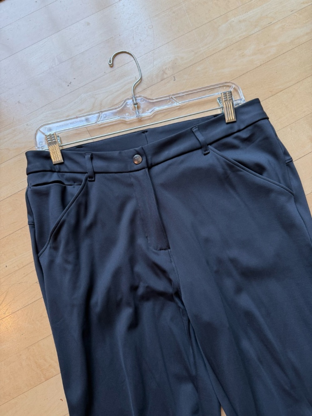 CALIA by Carrie Underwood On Course Golf Pants Black 2 Ankle Zip 5-Pocket - Picture 6 of 7